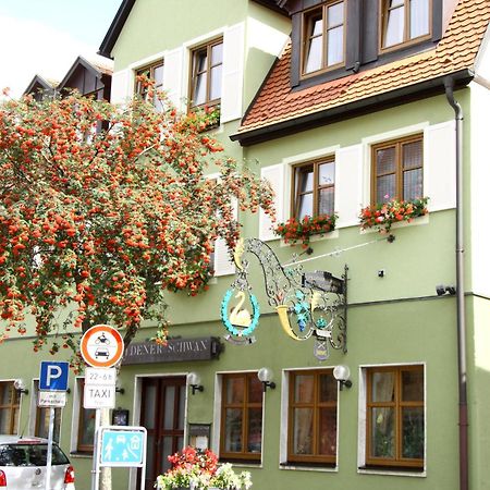 Hotel-Garni Goldener Schwan Bad Windsheim Esterno foto